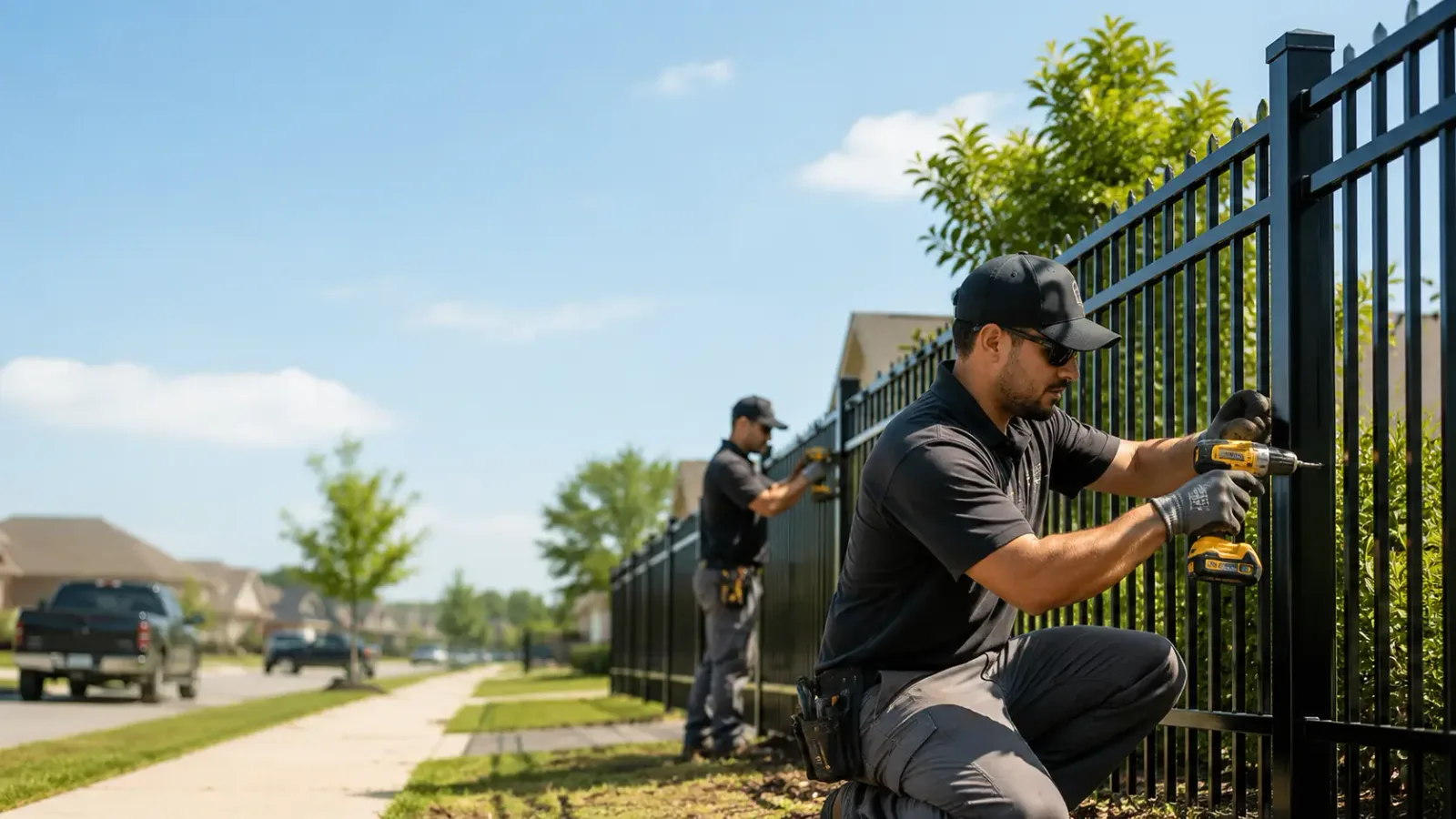 Metal Fence Installation in Bemidji, MN